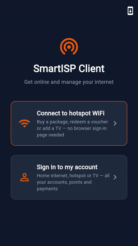 IspKenya Client screenshot